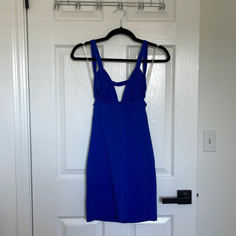 Blue dress